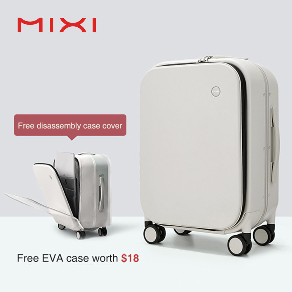 Aluminum Frame Carry On Luggage - Mixi Patent Design aluminium frame koffer