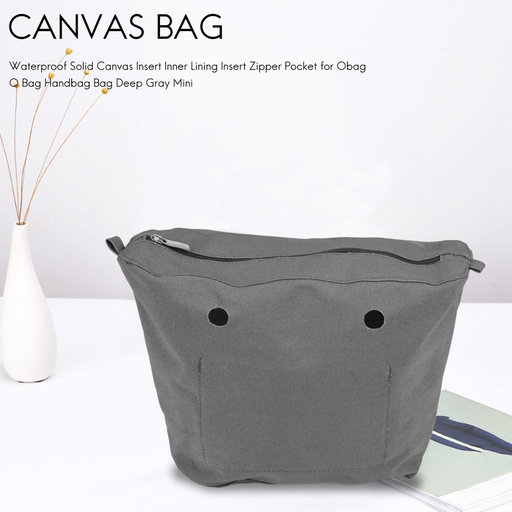 Handbags - ABQR waterdicht massief canvas inzetstuk binnenvoering