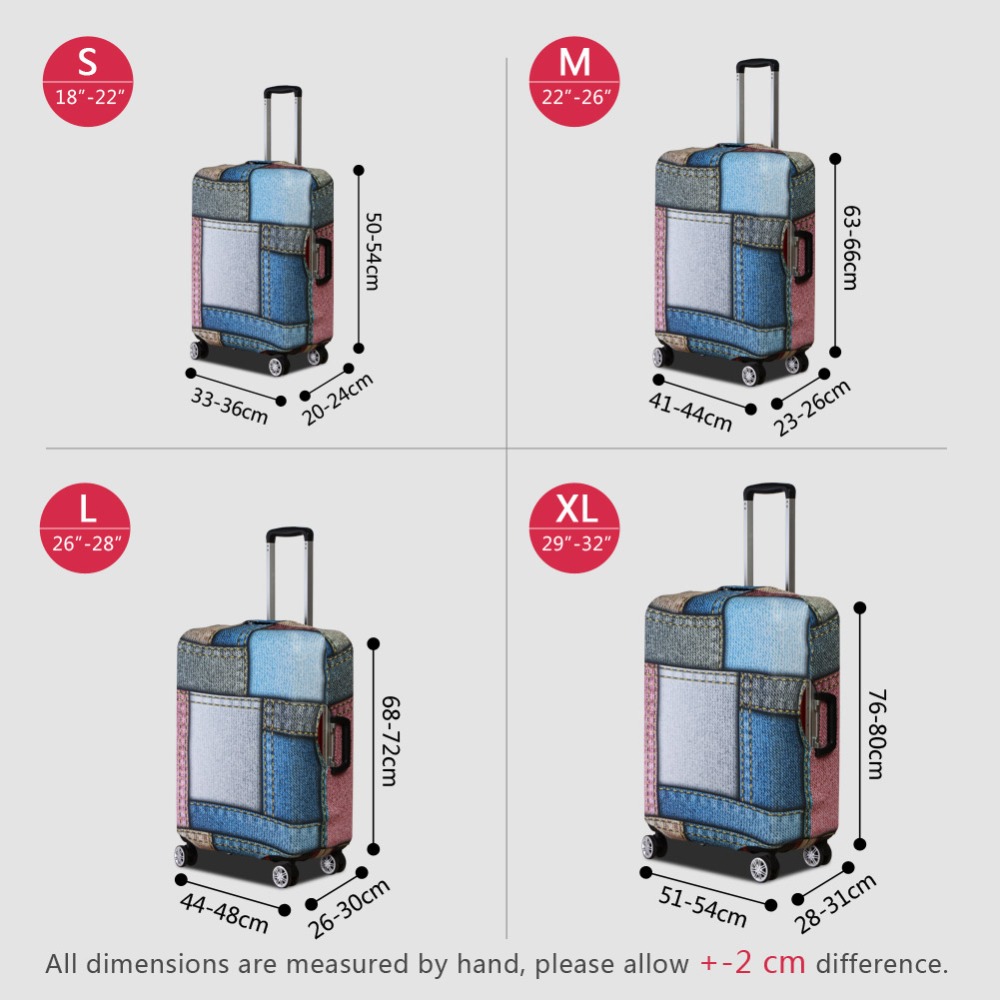 Kerstman bagagehoes, waterdich - Waterproof Suitcase Cover Protector recensie en prijs