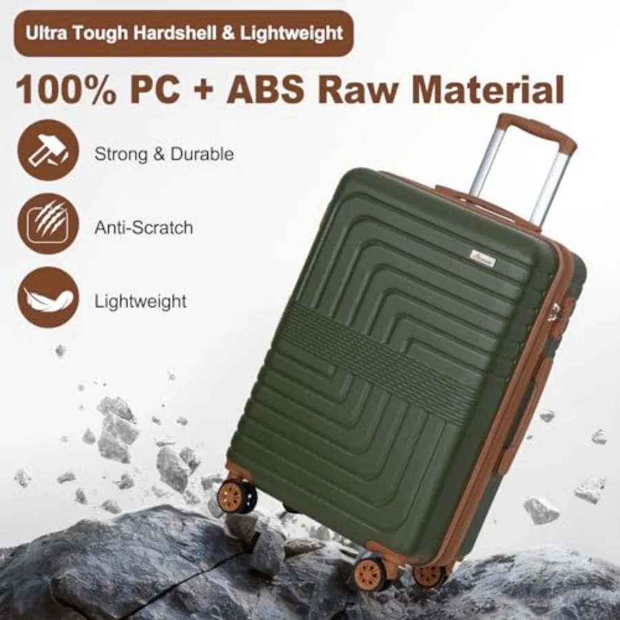 3-delige uitbreidbare kofferss - Expandable Hard Shell Luggage Set recensie en prijs