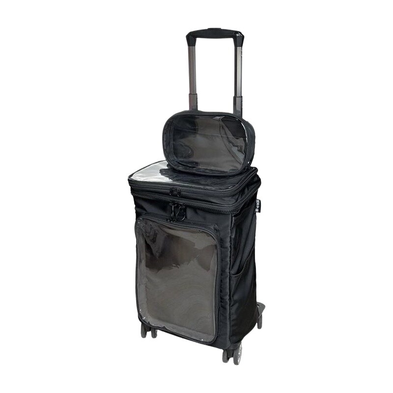 Harajuku stijl cartoon transpa - Spinner Wheel Rolling Suitcase 20 Inch recensie en prijs