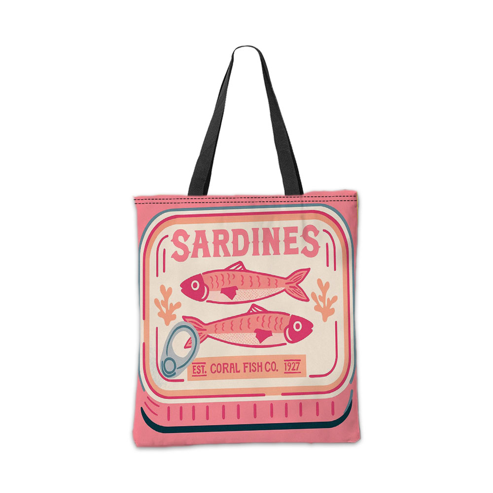Grillige Sardines Roze Handtas - Cosmetic Bags recensie en prijs