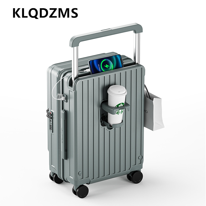 KLQDZMS Oplaadkoffer Vooraan t - Front Opening Laptop Luggage 24 Inch recensie en prijs